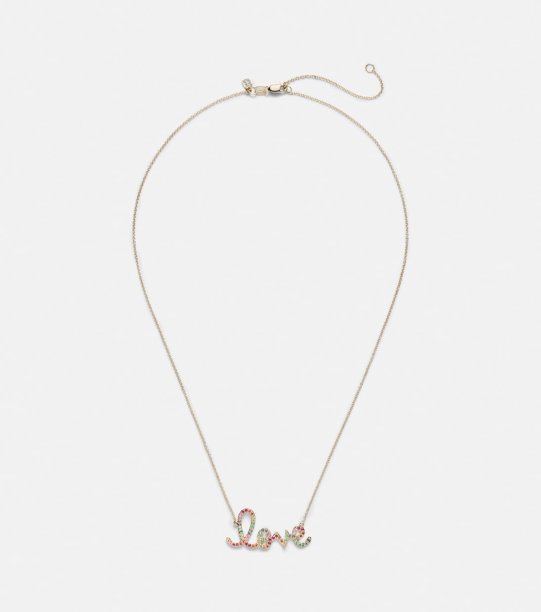 Collana in oro 14kt SYDNEY EVAN con zaffiri, perfetta per giovani amanti del lusso