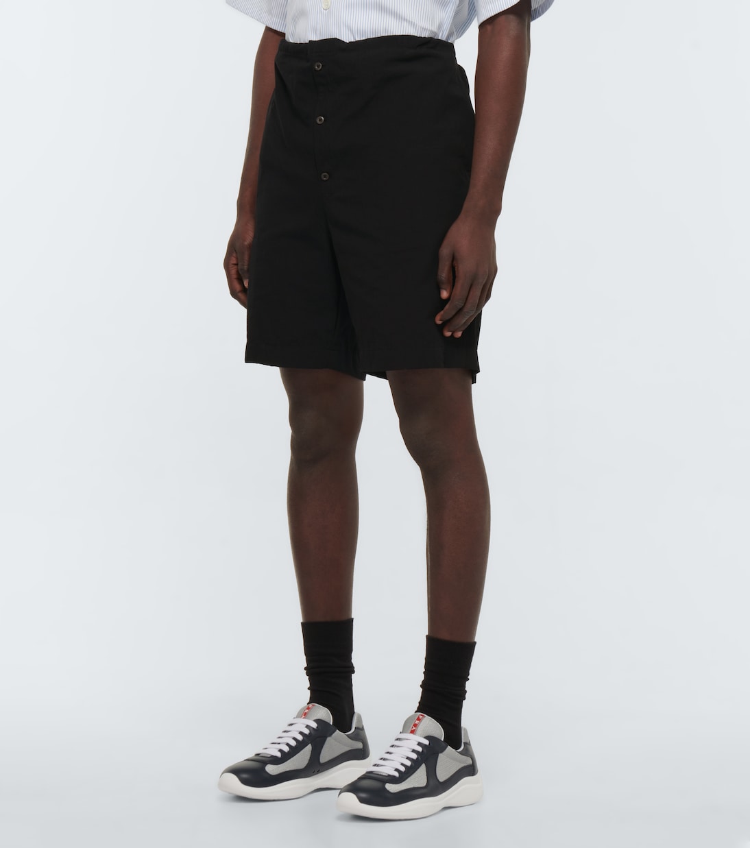 Shorts in cotone | Prada