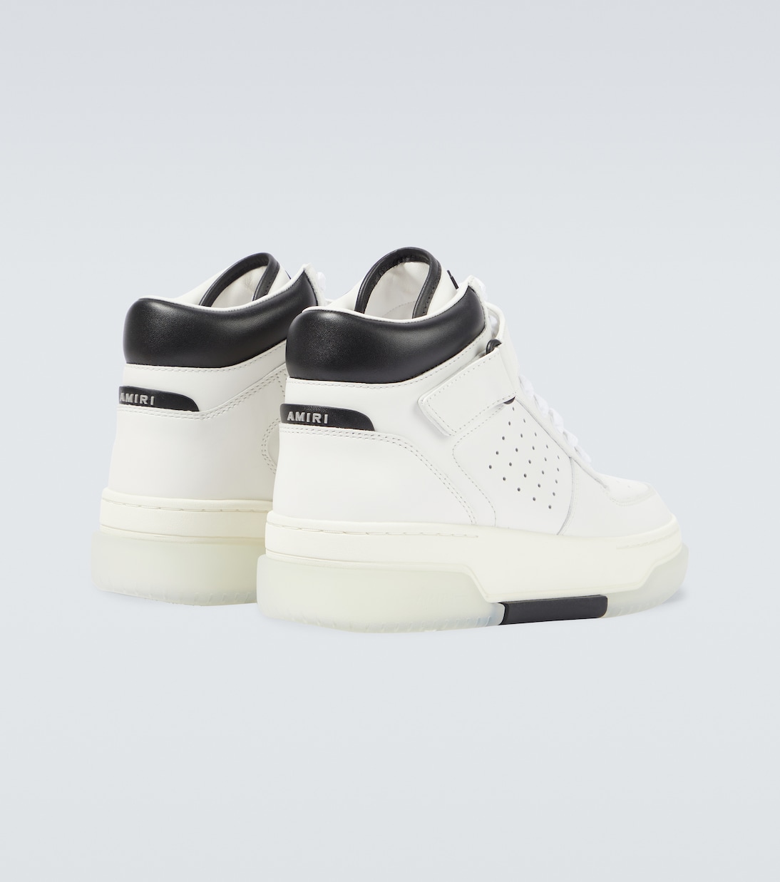 Stadium high-top leather sneakers | Amiri