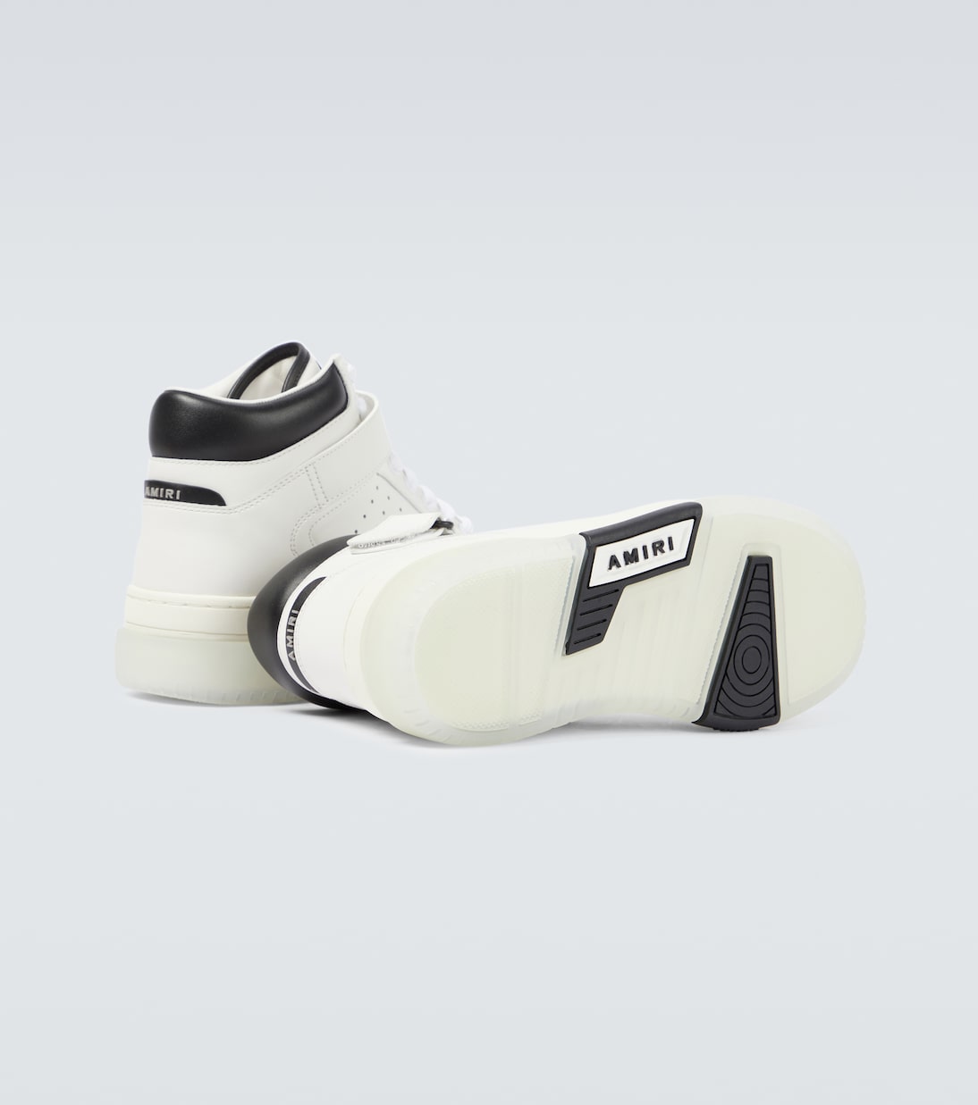 Stadium high-top leather sneakers | Amiri