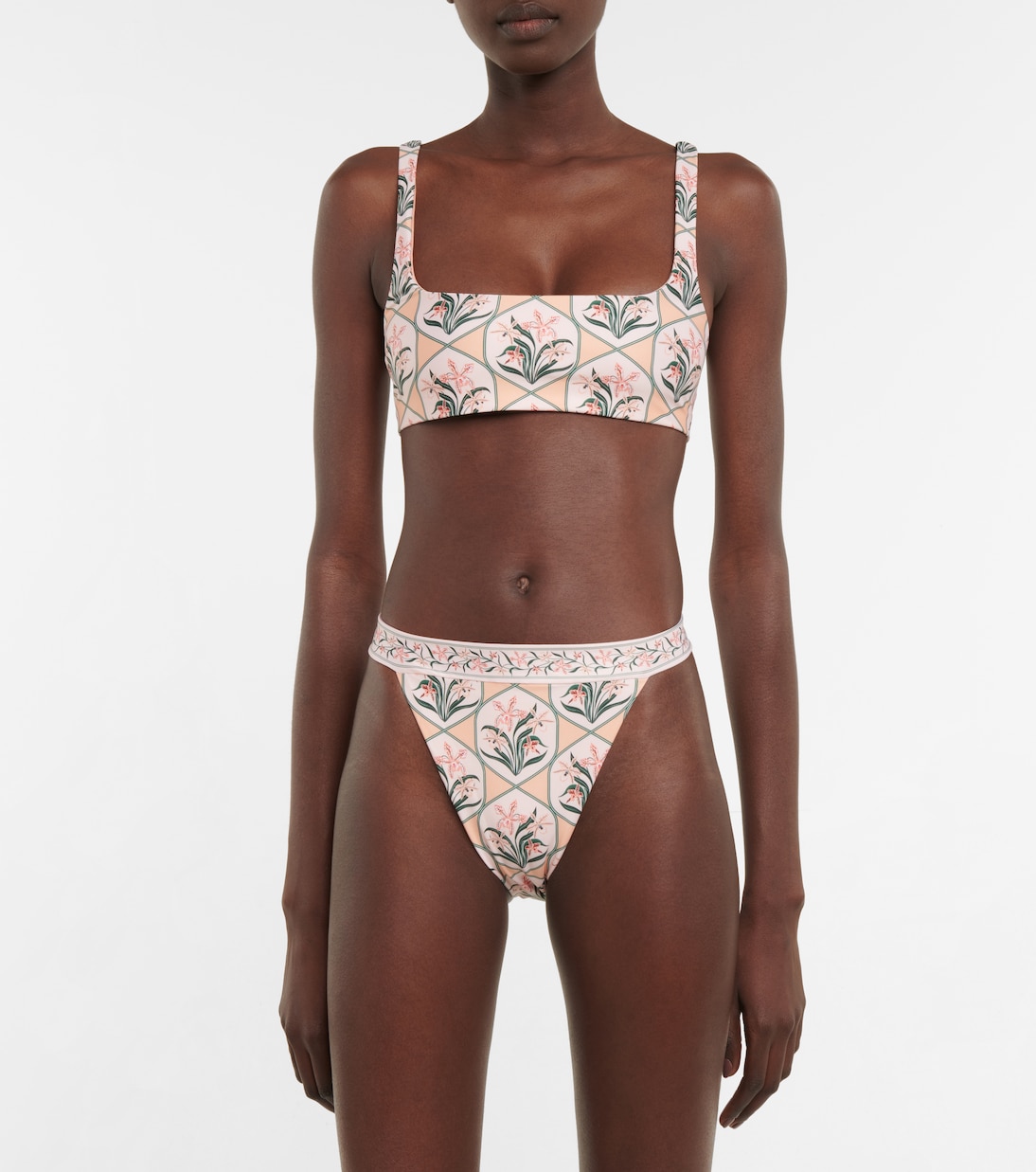 Havana printed bikini top | Agua by Agua Bendita