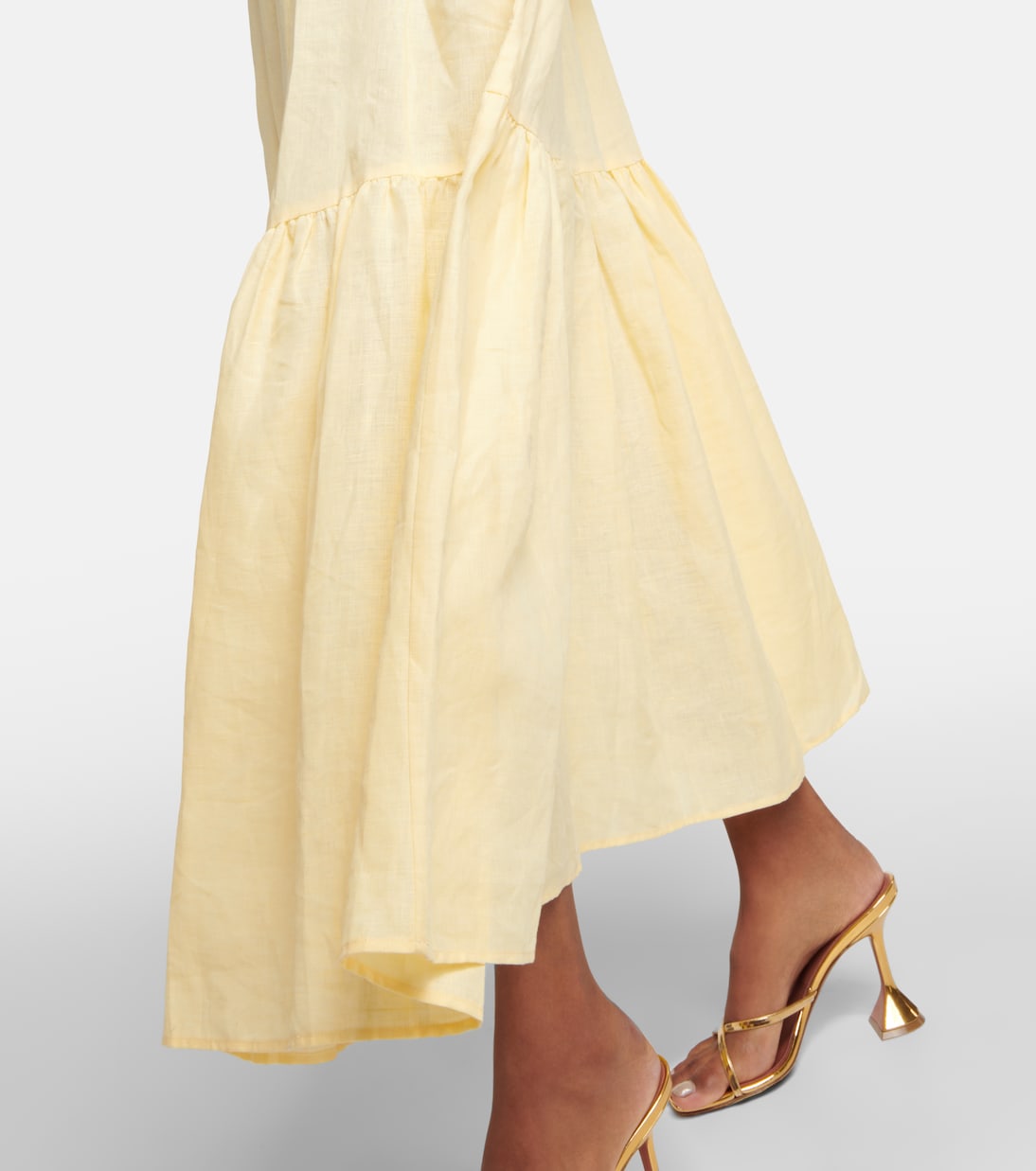 Maxikleid Ibiza aus Leinen | Asceno