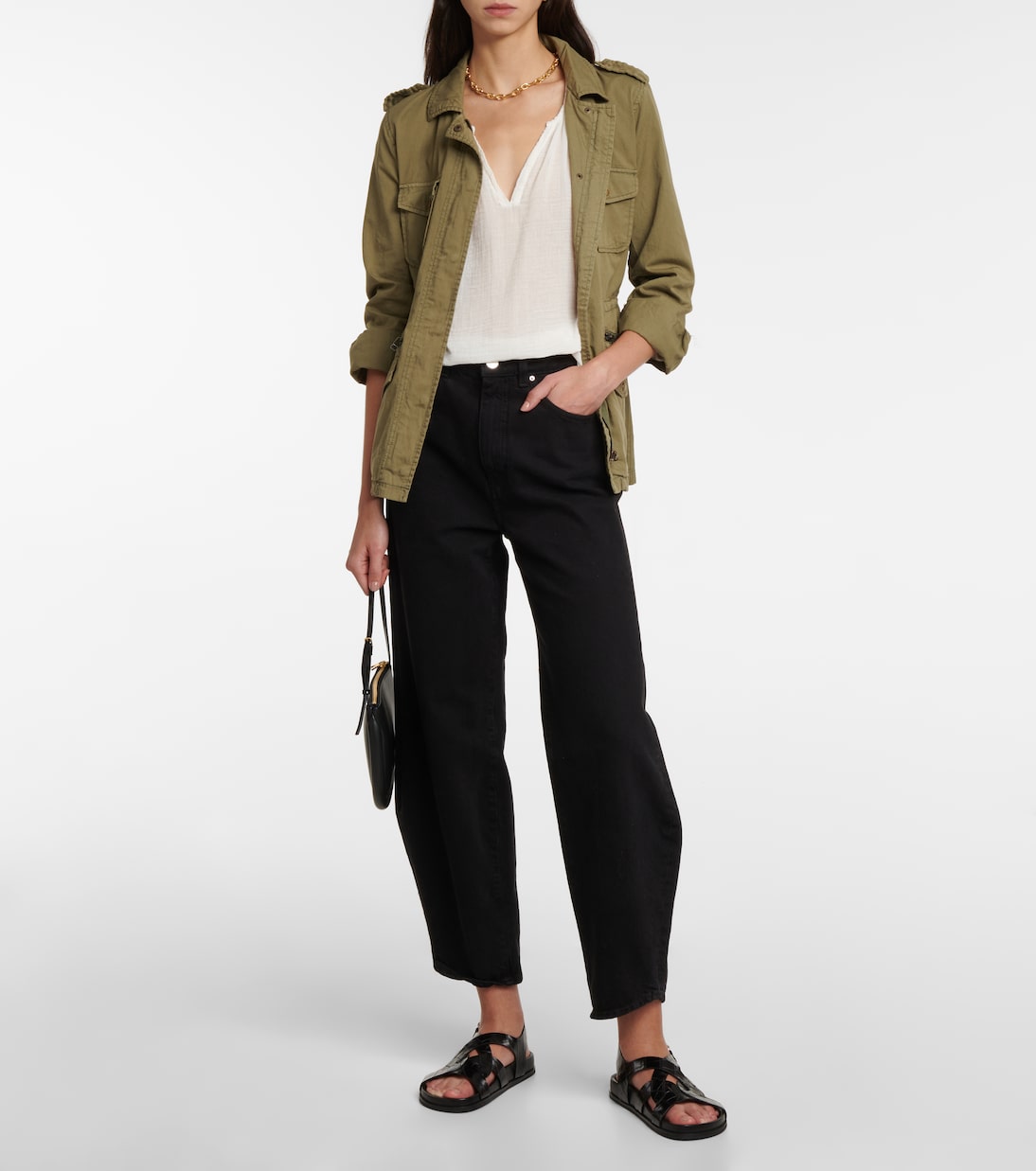 Dita cotton gauze blouse | Velvet