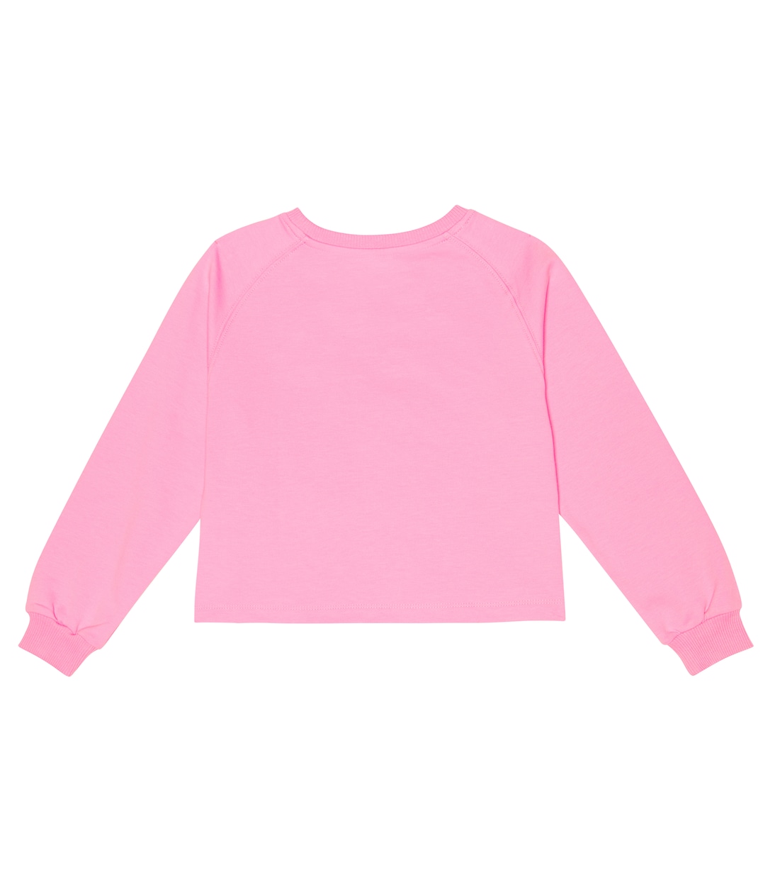 Embellished logo printed sweatshirt | Moschino Kids
