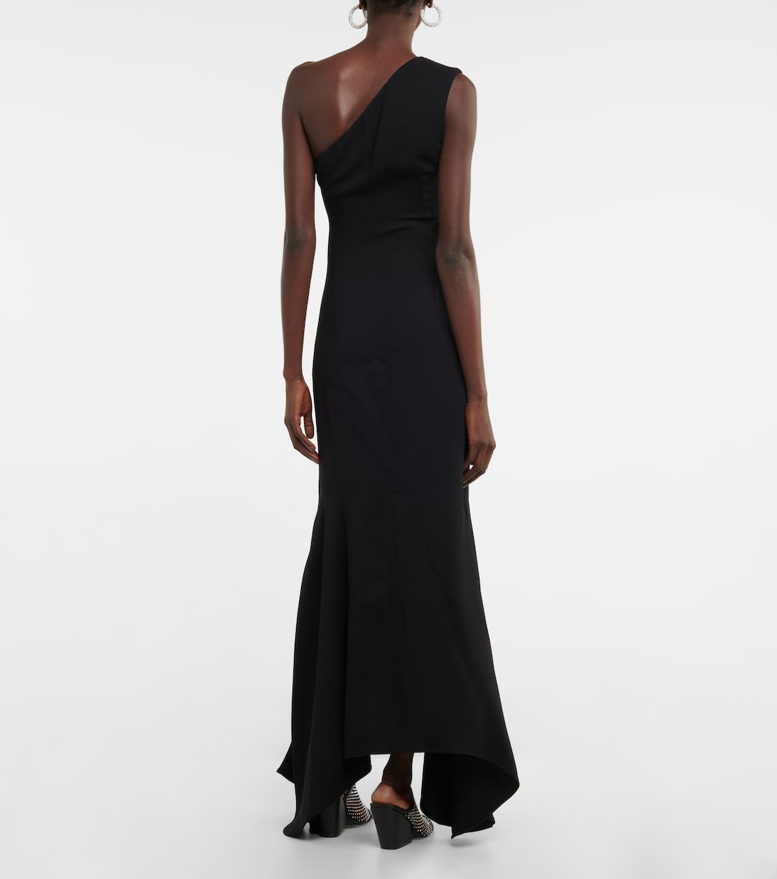Embellished one-shoulder maxi dress | Stella McCartney