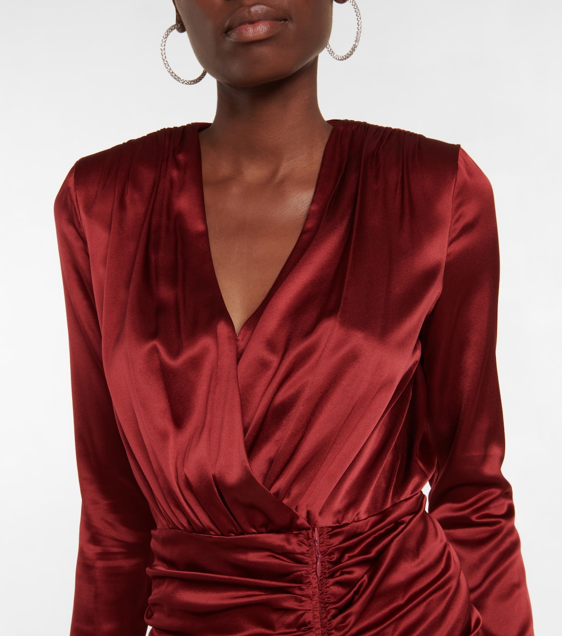 Cameri charmeuse midi dress | Veronica Beard