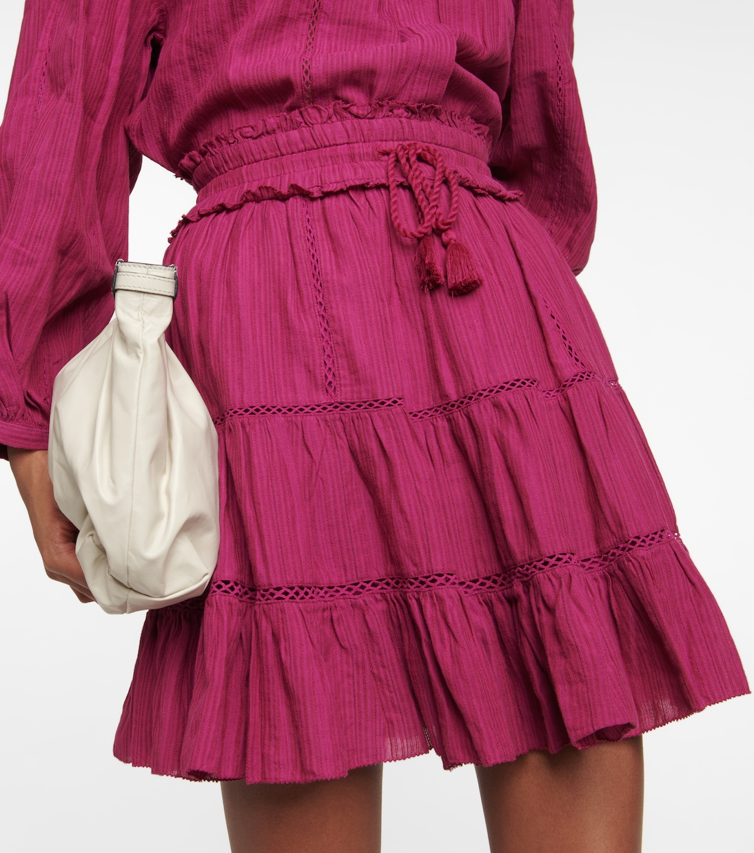 Lioline cotton-blend miniskirt | Marant Etoile