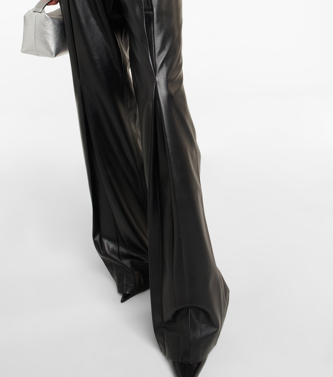 Pantalon Vortico en cuir synthétique | Aya Muse