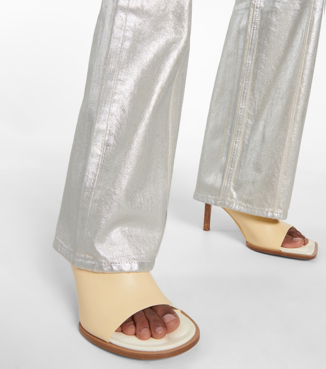 Les Mules Carrés Ronds in pelle | Jacquemus