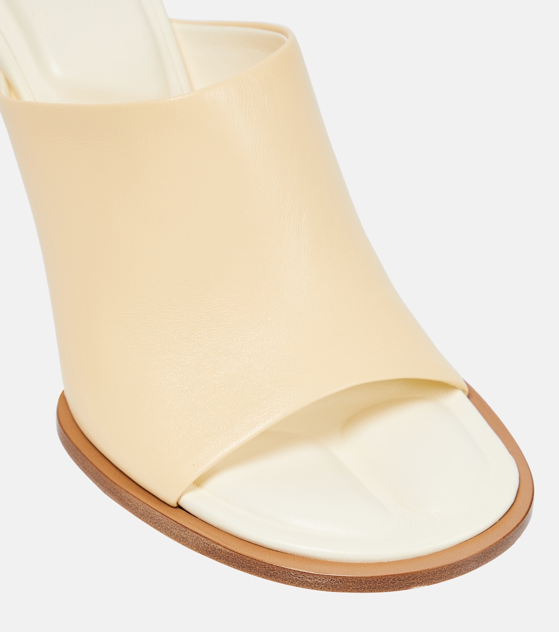 Les Mules Carrés Ronds in pelle | Jacquemus