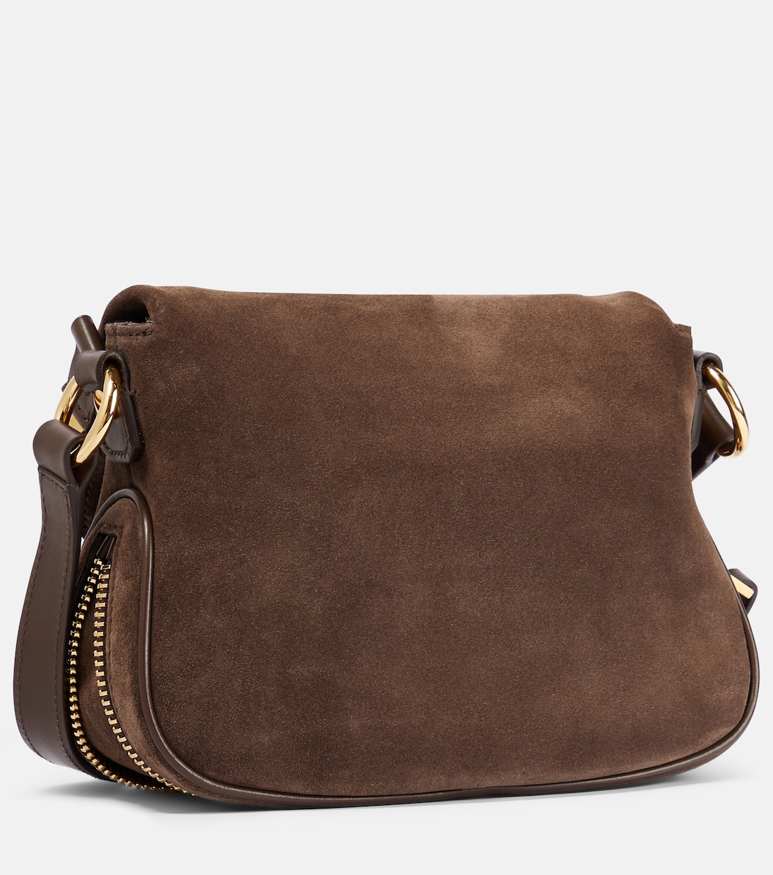 Borsa a spalla Jennifer Small in suede | Tom Ford