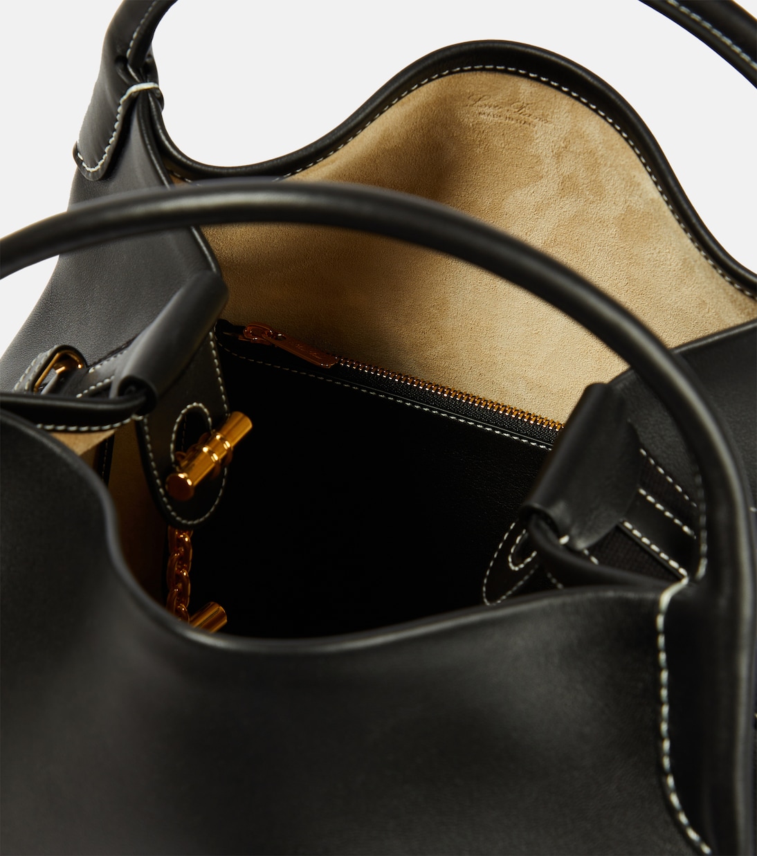 Bale Large leather tote bag | Loro Piana