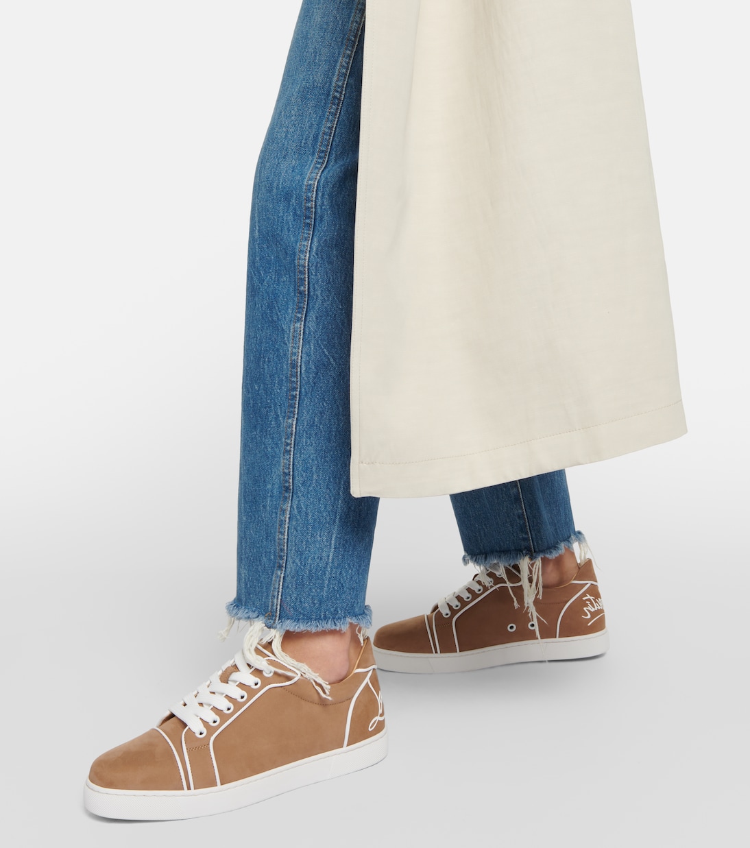 Baskets Fun Viera en cuir | Christian Louboutin