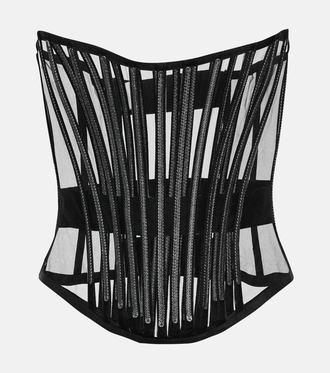 x Kim – Bustier en tulle à ornements | Dolce&Gabbana