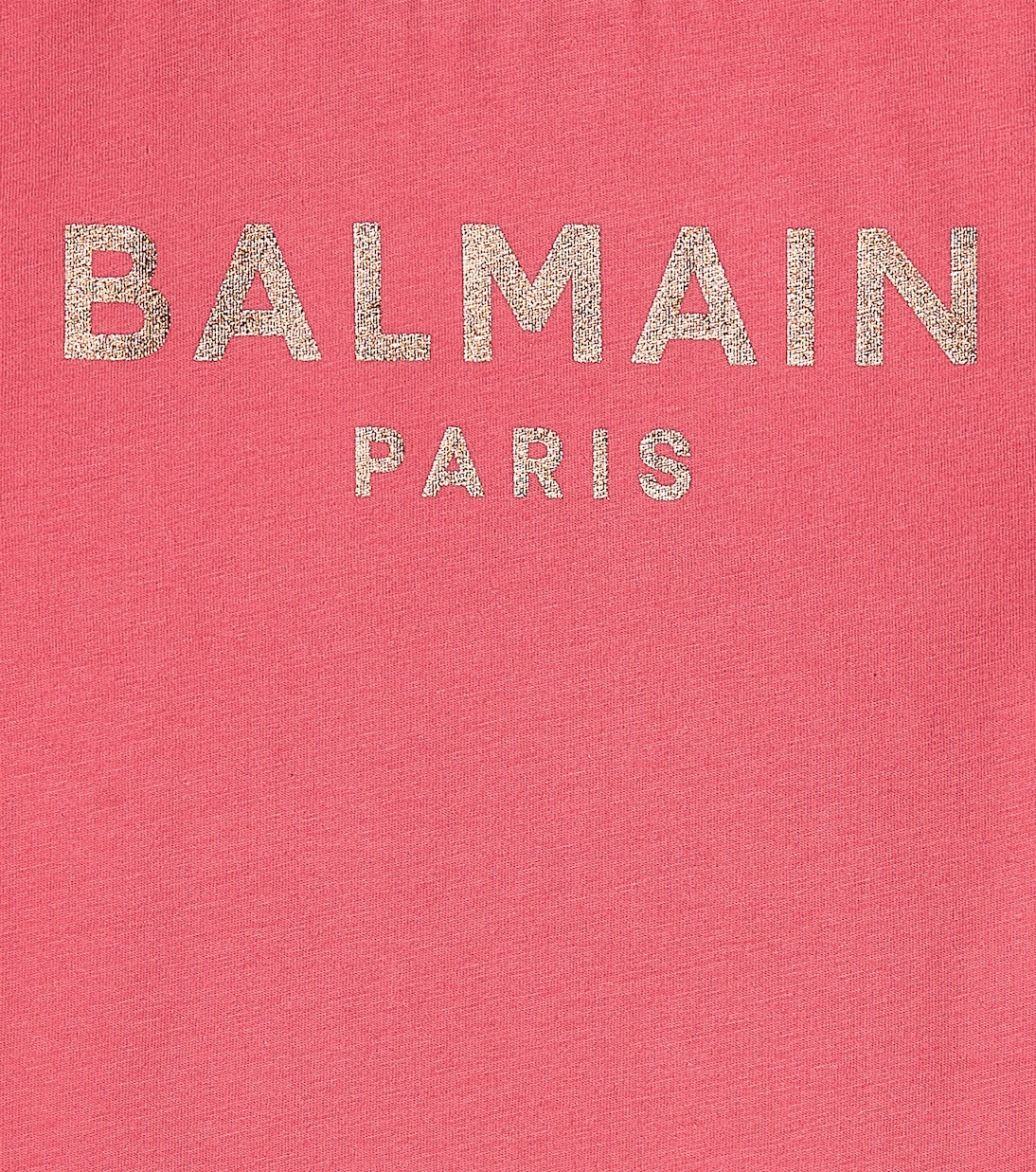 T-shirt en coton à logo | Balmain Kids