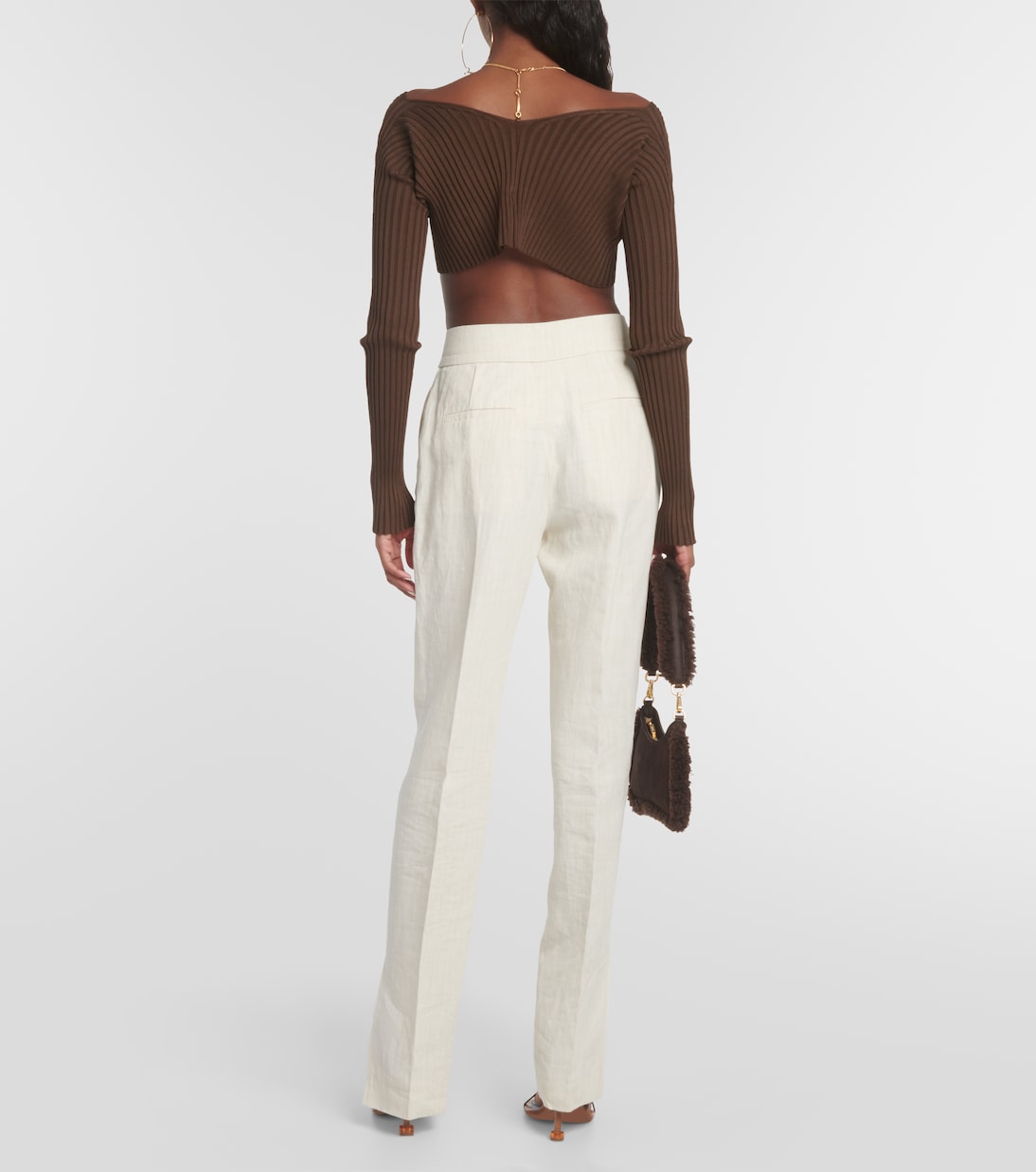La Maille Pralu cropped cardigan | Jacquemus