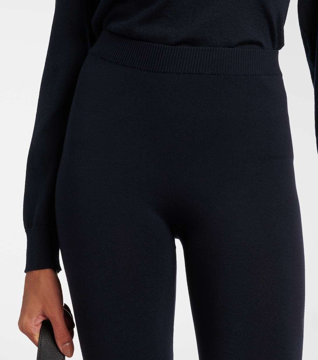 Loro Piana Leggings de Ensueño con Mezcla de Lana para Jóvenes Modernos