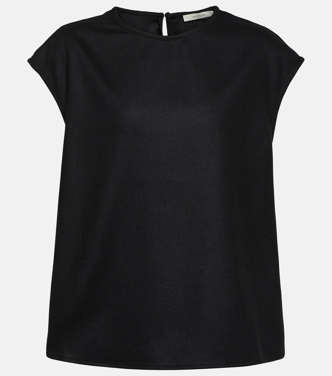 Top Dasha en laine et cachemire | Asceno