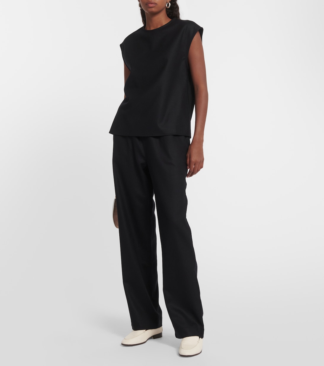 Top Dasha en laine et cachemire | Asceno
