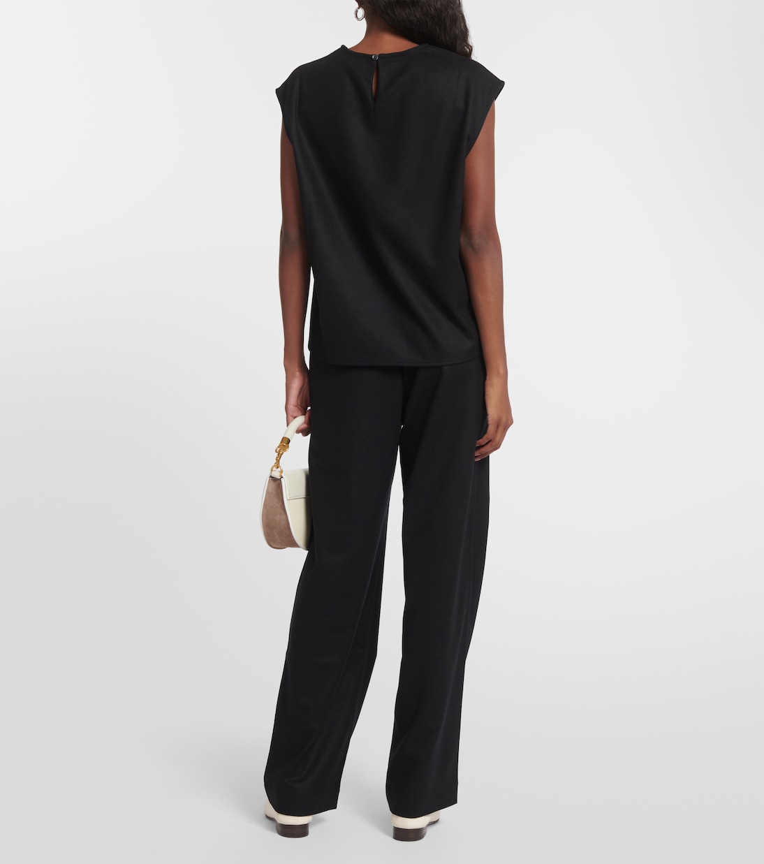 Top Dasha en laine et cachemire | Asceno