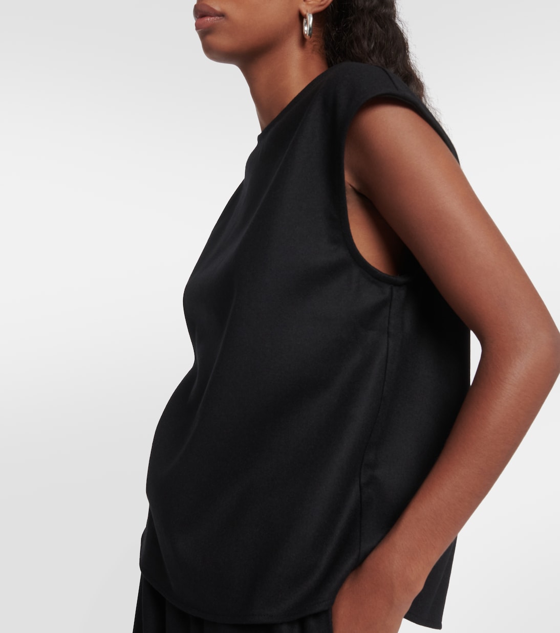 Top Dasha en laine et cachemire | Asceno