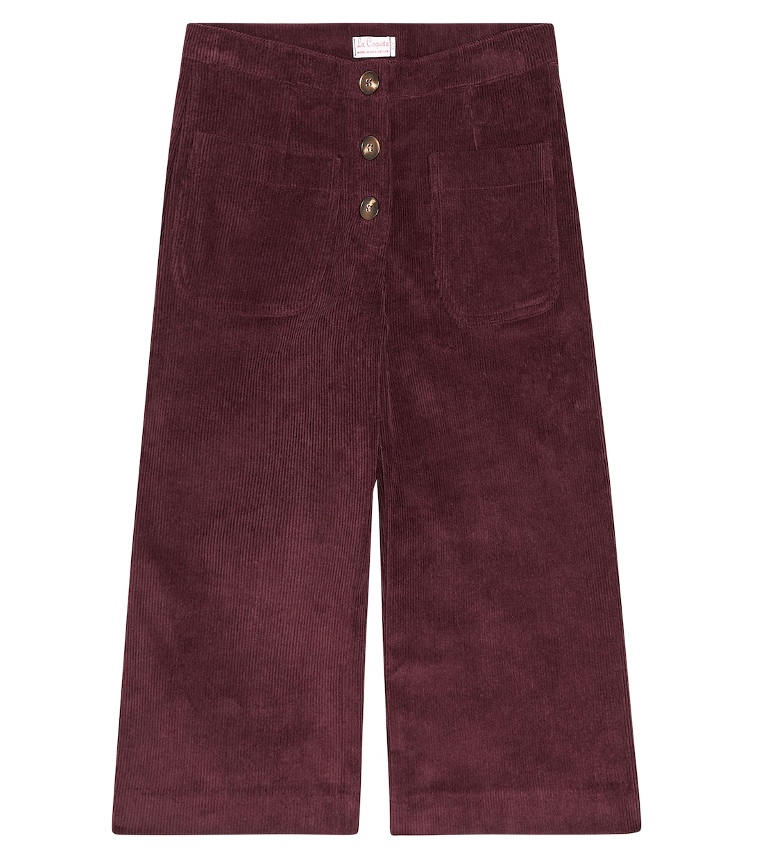Pantaloni Alma in velluto di cotone a coste | La Coqueta