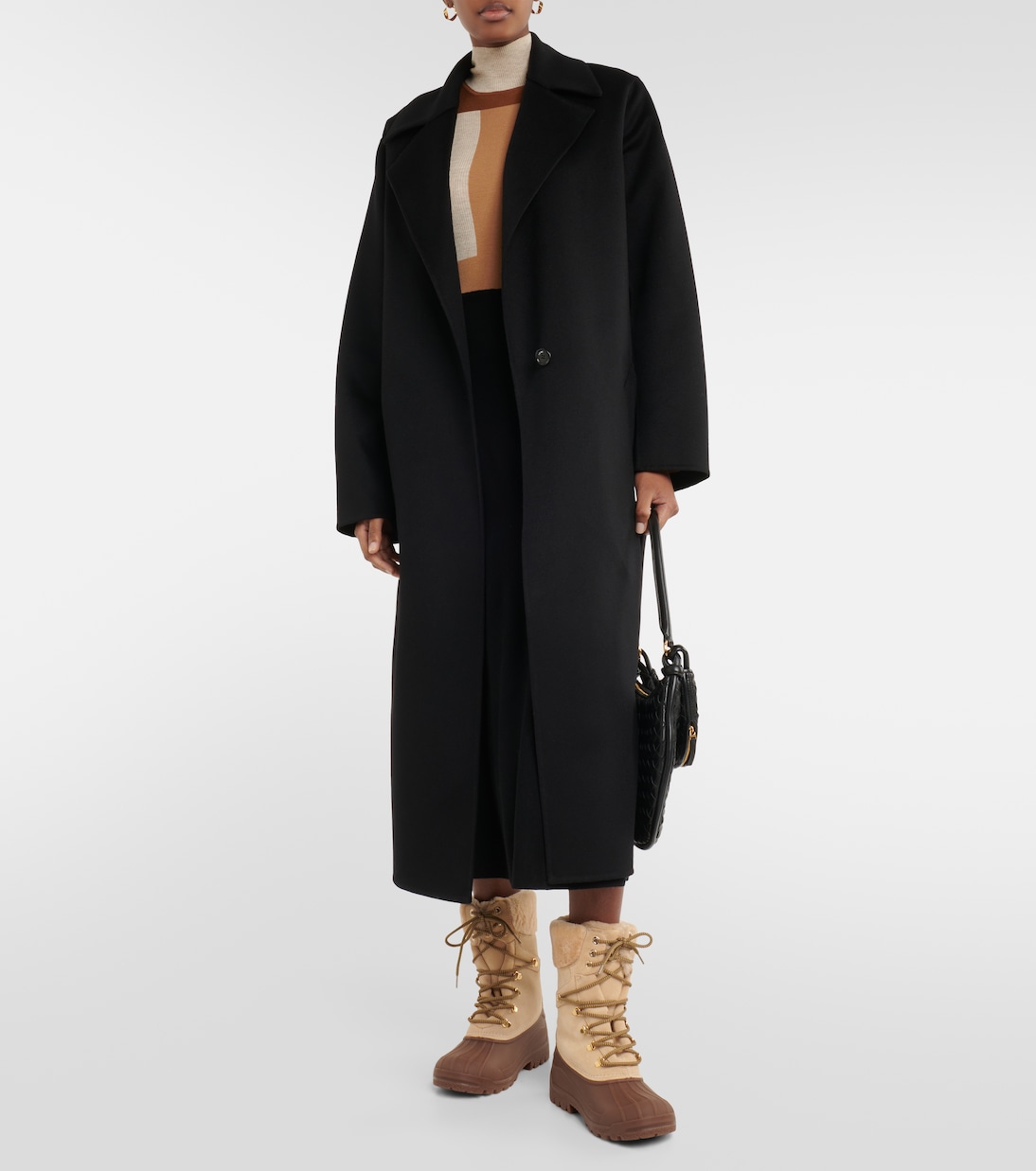 Wellington shearling-trimmed suede ankle boots | Bogner