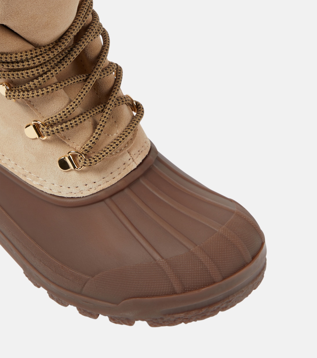 Wellington shearling-trimmed suede ankle boots | Bogner