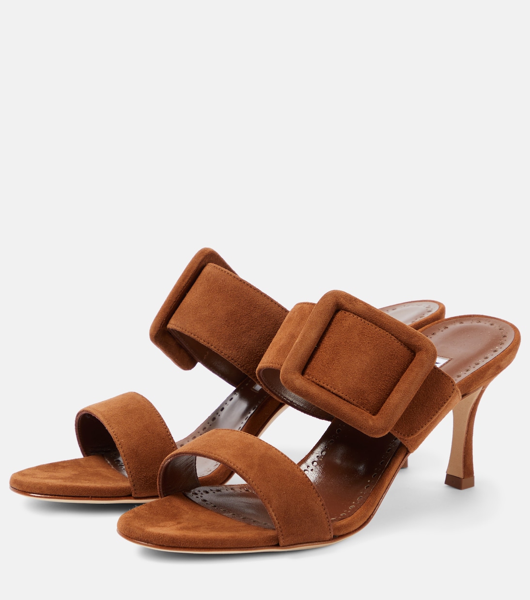 Mules Gable in suede | Manolo Blahnik