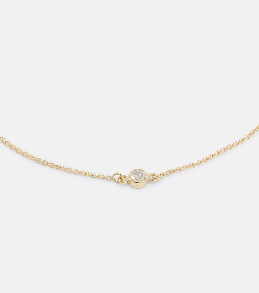14kt gold bracelet with diamond | Stone and Strand