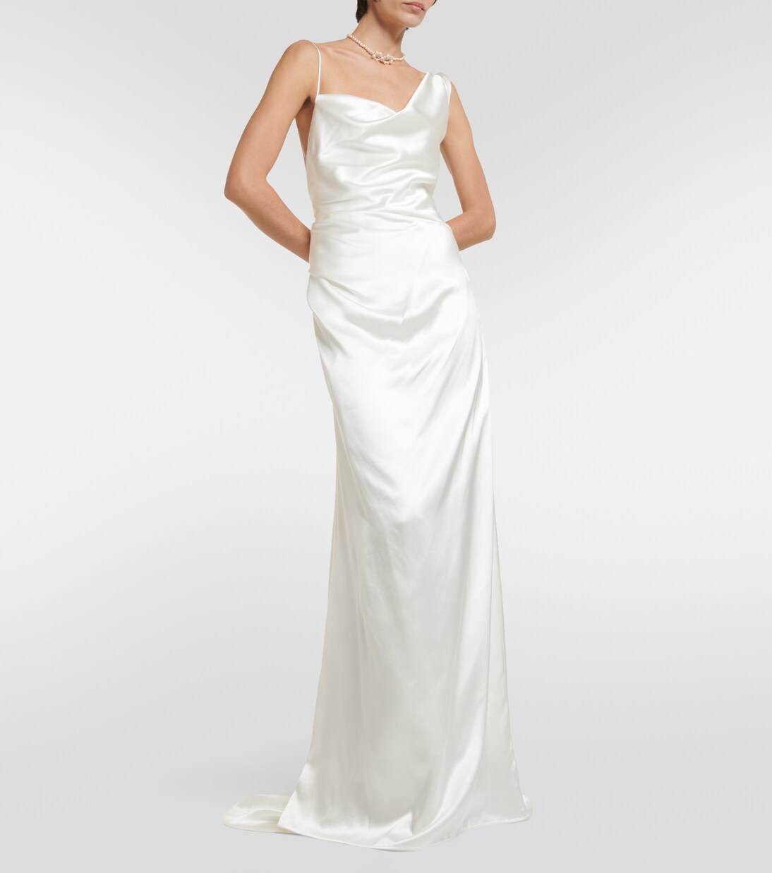 Bridal Robe Minerva aus Seidensatin | Vivienne Westwood