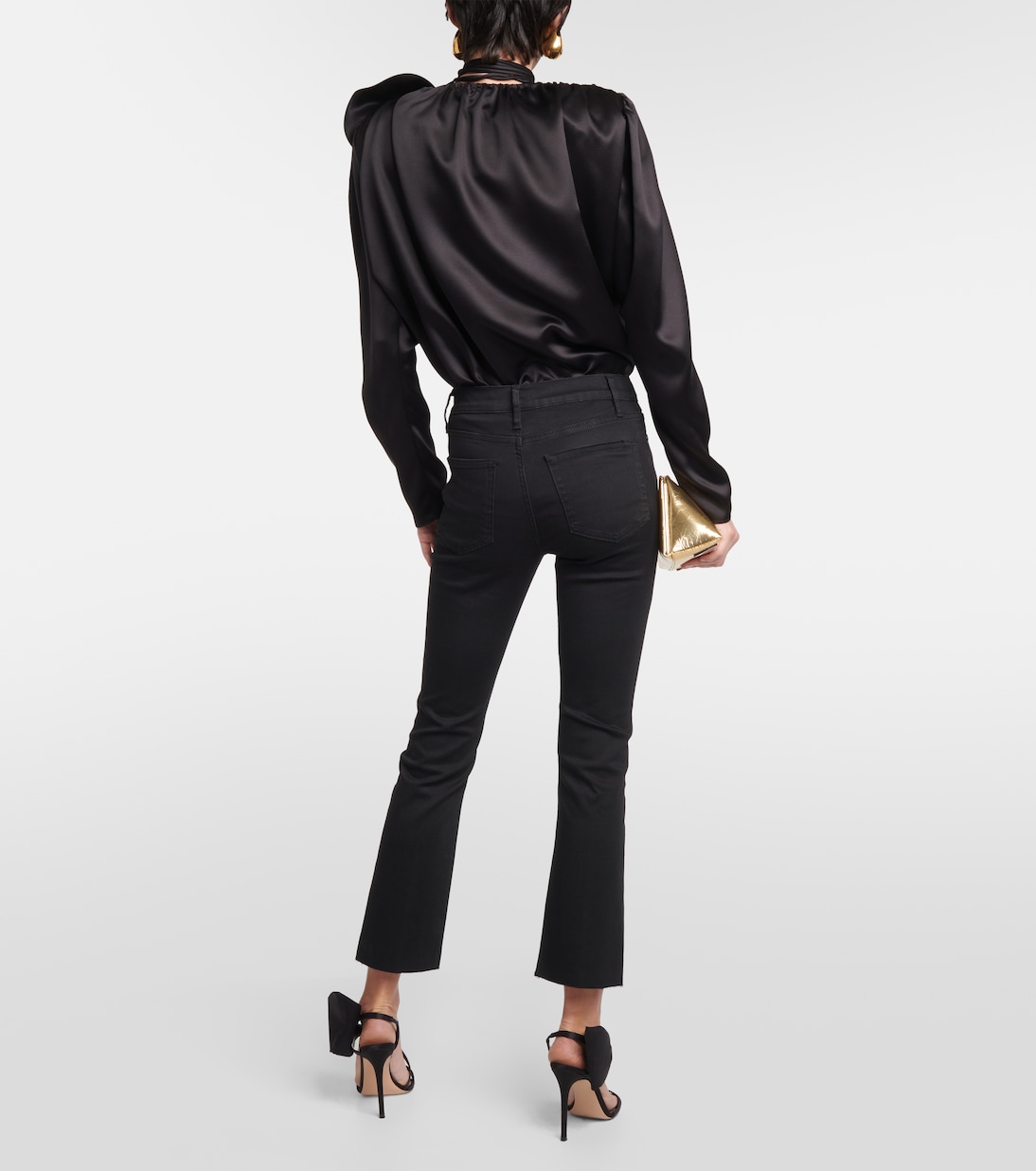 Croppe Straight Jeans Le High Straight | Frame