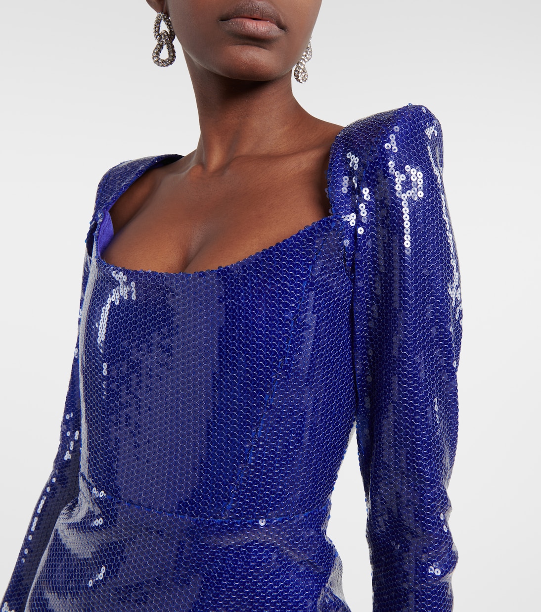Midikleid mit Pailletten | Alex Perry