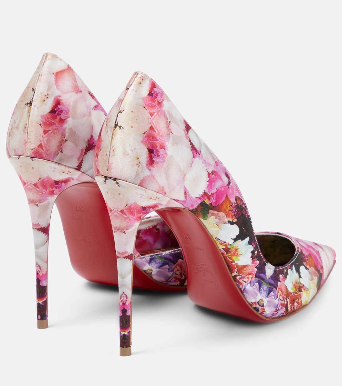 Pumps Iriza 100 in crêpe di raso | Christian Louboutin