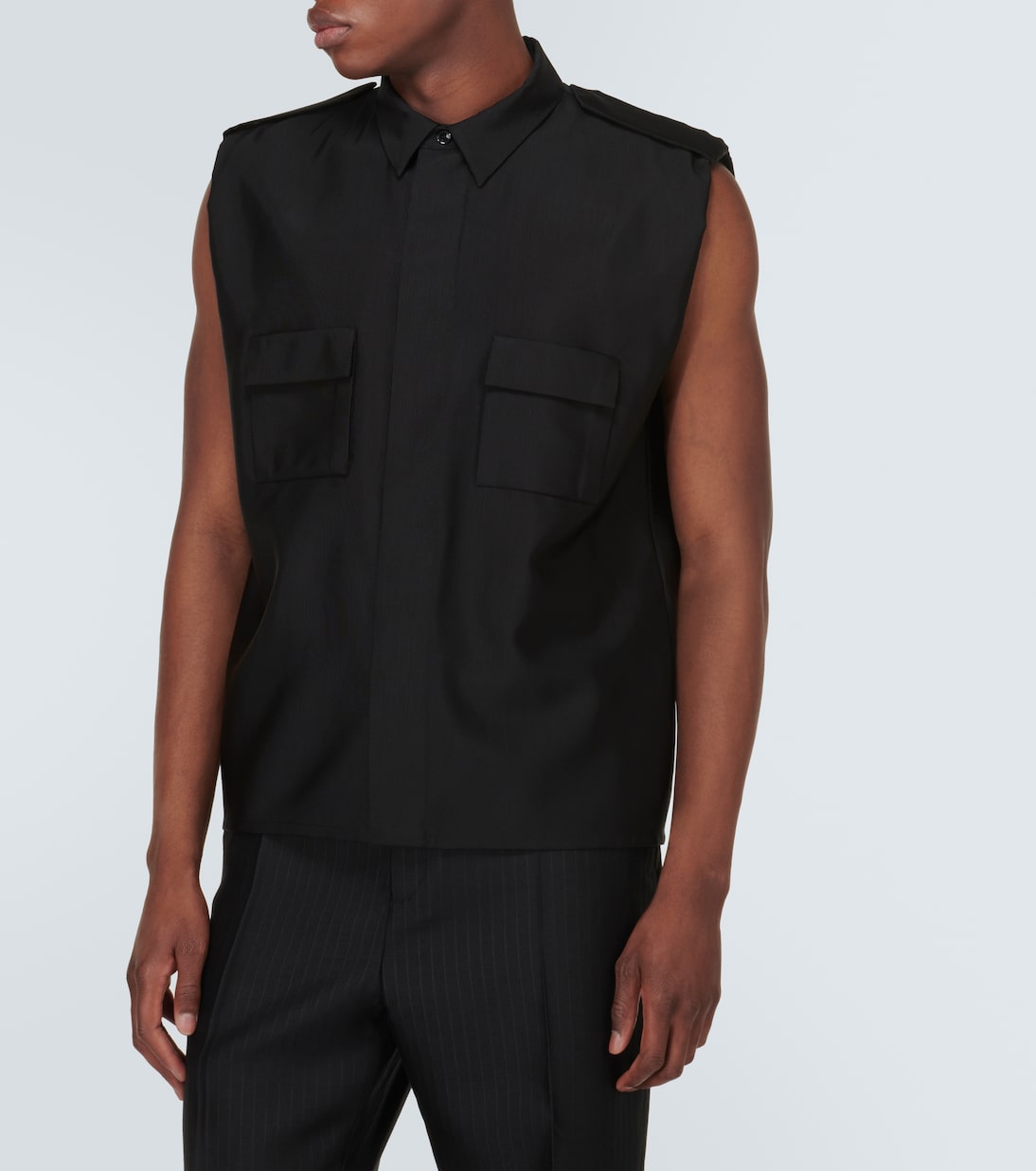 Camicia Saharienne in faille | Saint Laurent