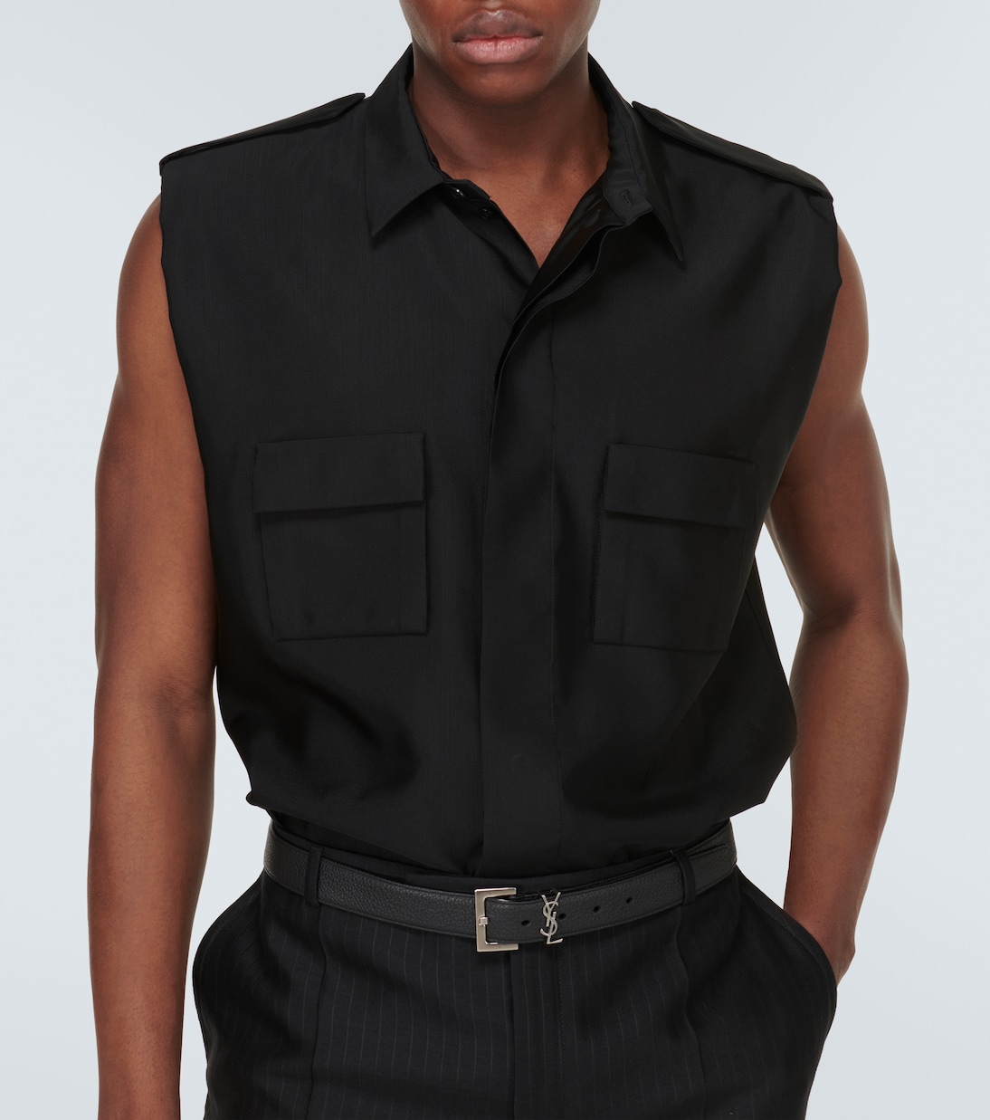 Camicia Saharienne in faille | Saint Laurent