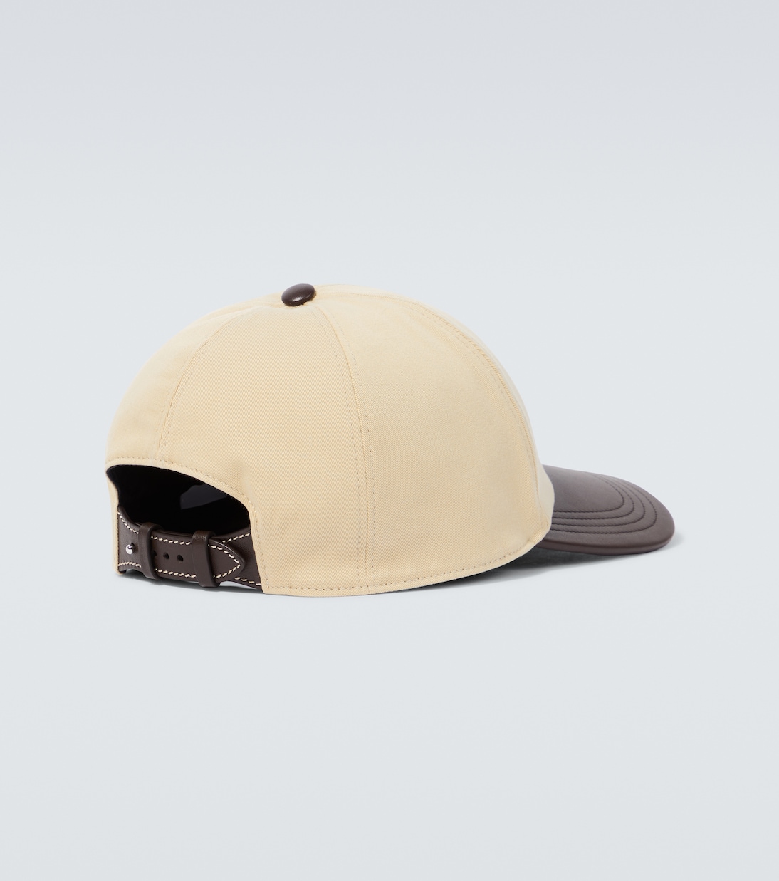 Gorra de algodón con piel | Berluti