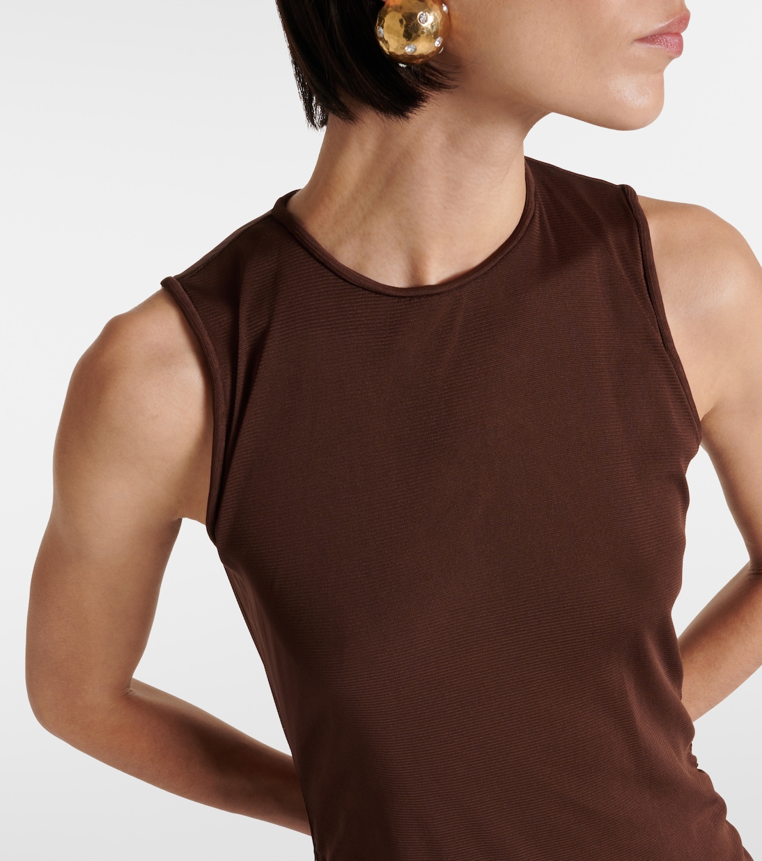 Vestido Corto de Tul de Saint Laurent para Jóvenes Modernos