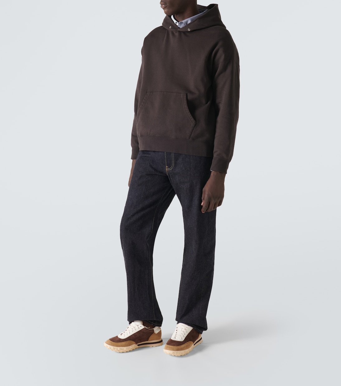 Sneakers Hospoa Runner aus Veloursleder | Visvim