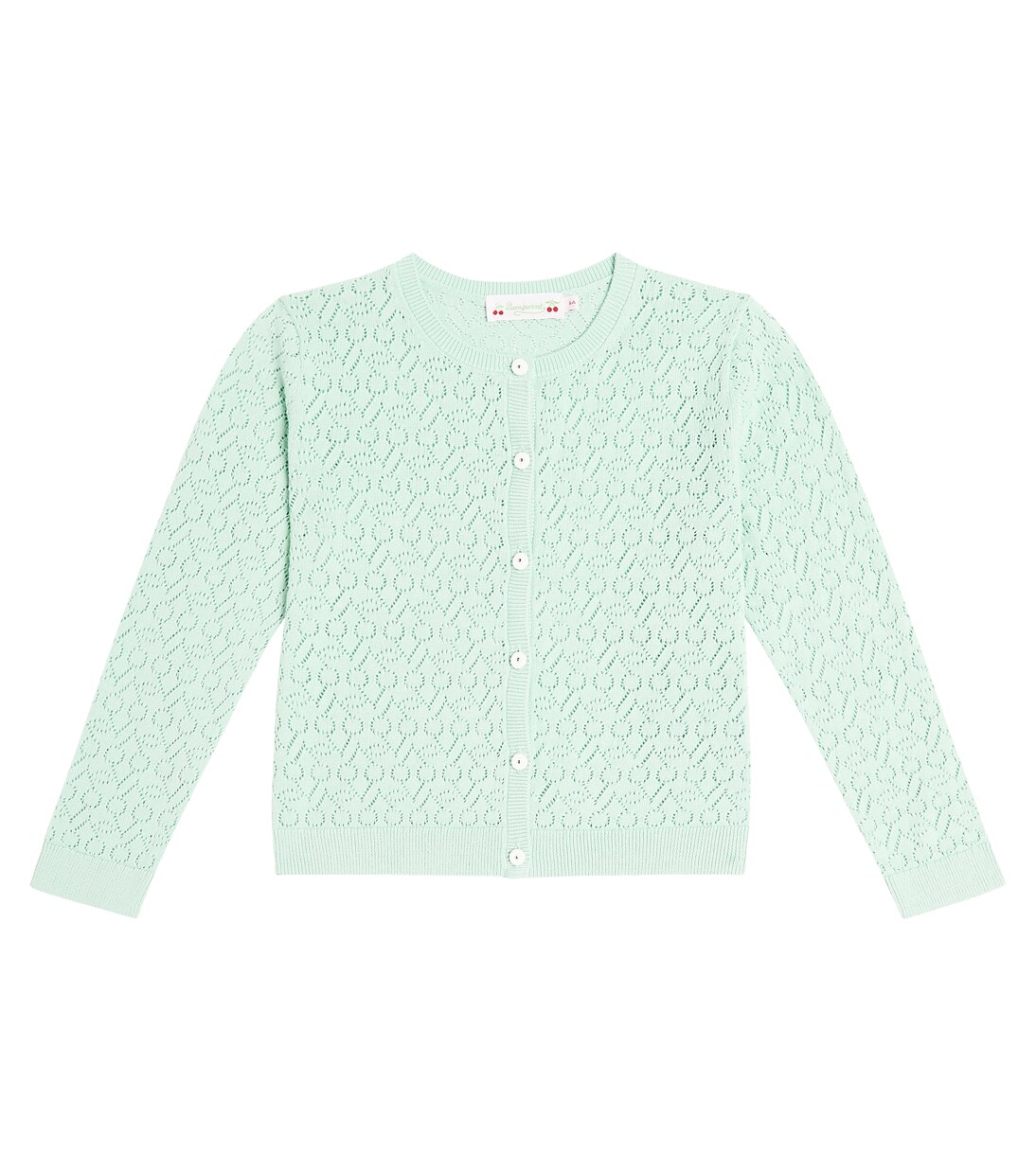 Cardigan Cherry en coton | Bonpoint