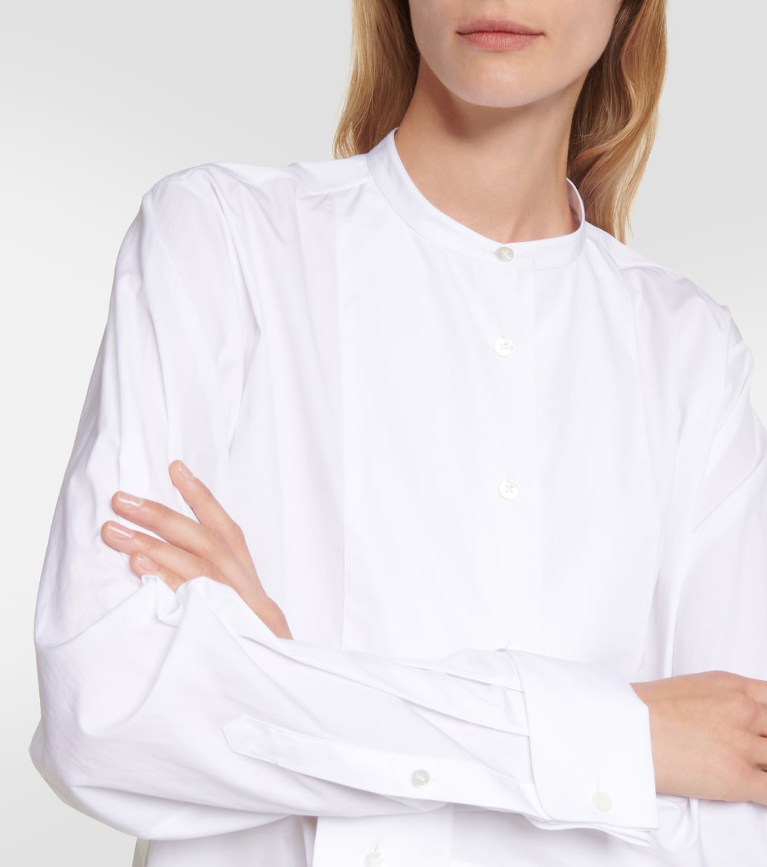 Oversize-Hemd Amalia aus Baumwollpopeline | The Row