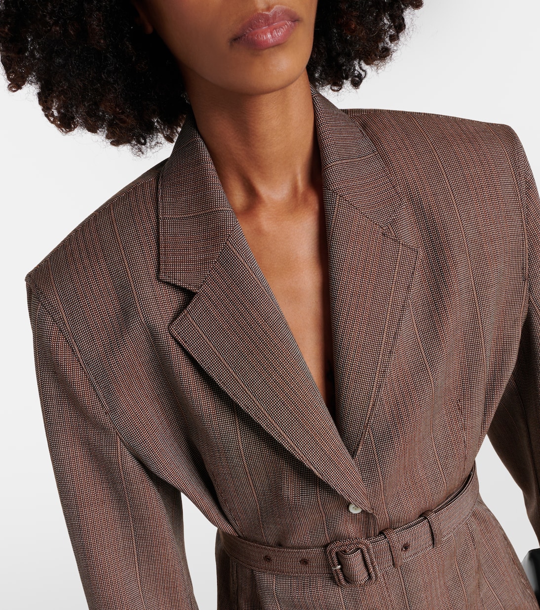 Pinstripe wool jacket | Prada