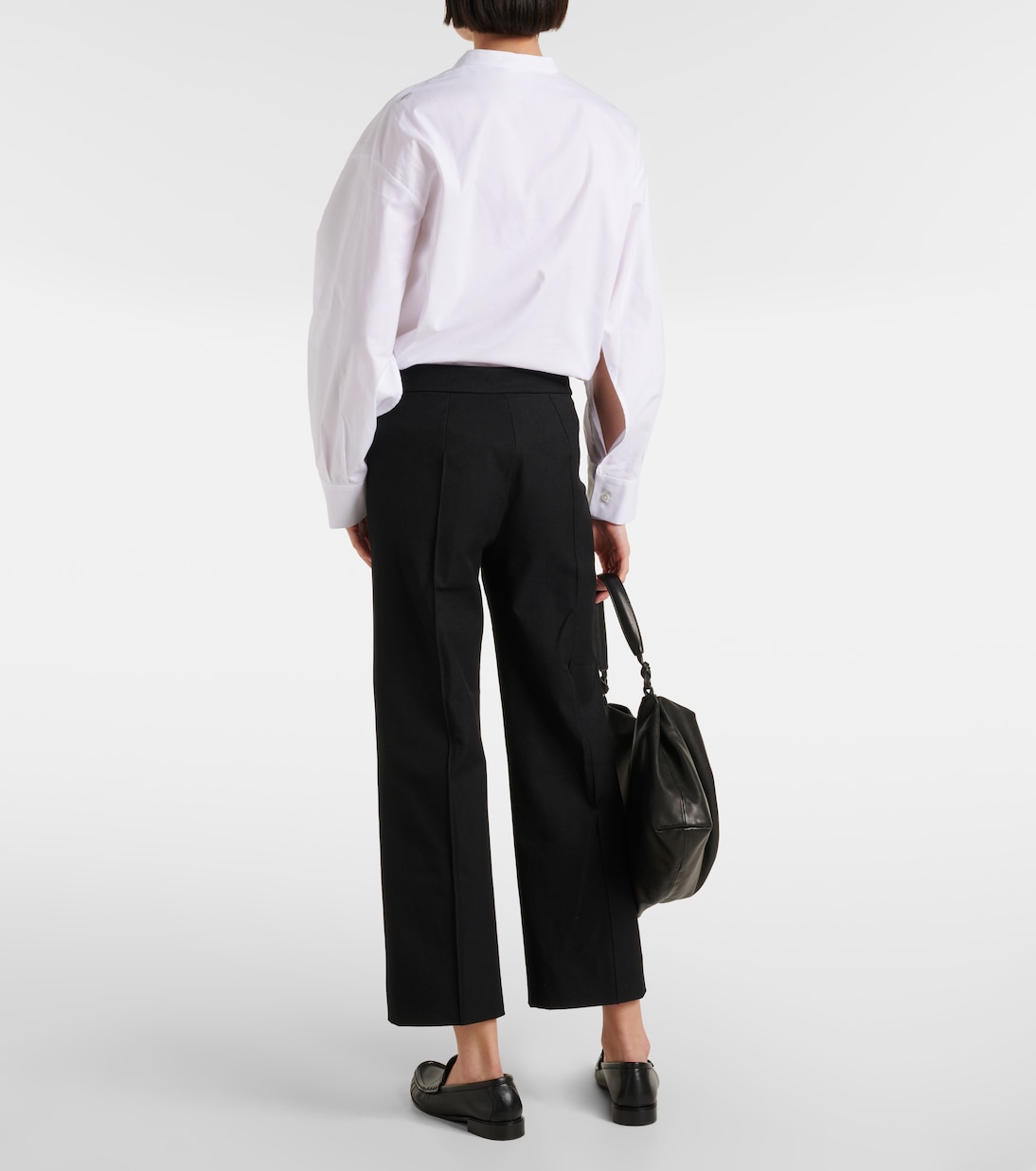 Pantalones rectos Zemira de algodón | 'S Max Mara