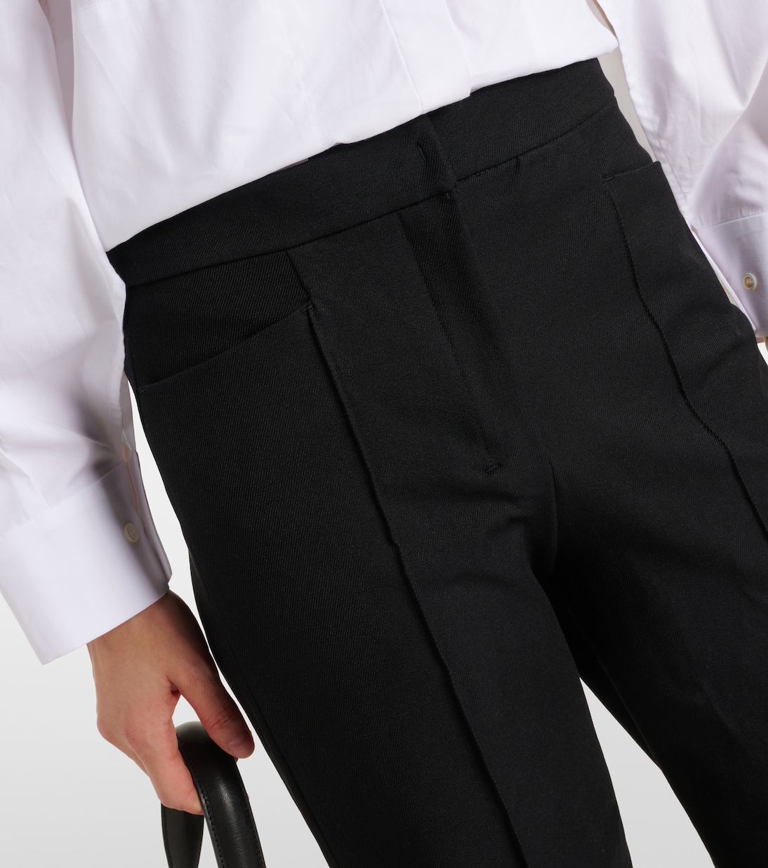 Pantalones rectos Zemira de algodón | 'S Max Mara