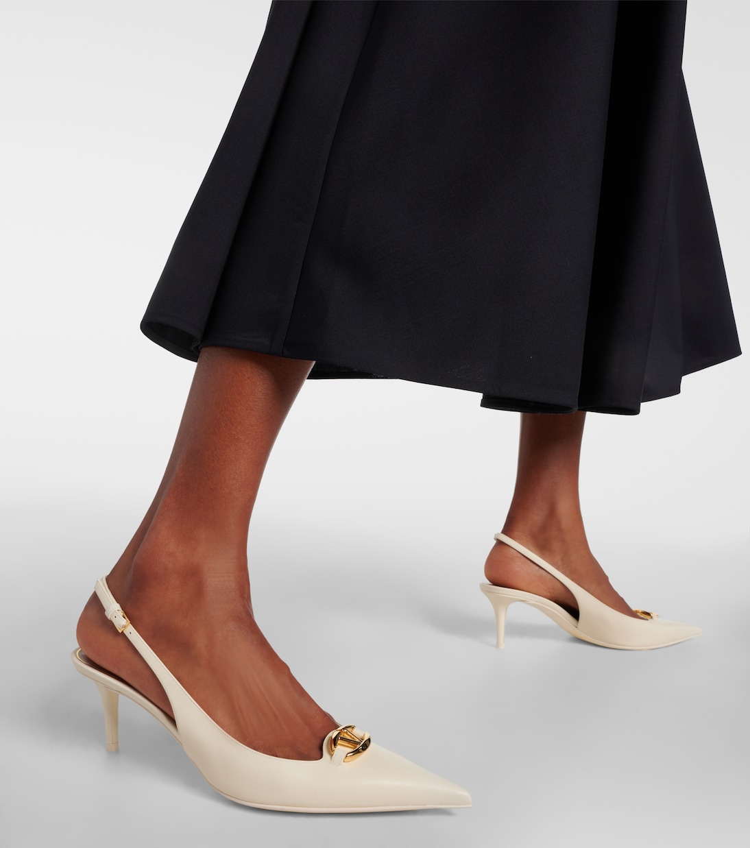 The Bold Edition VLogo 60 slingback pumps | Valentino Garavani