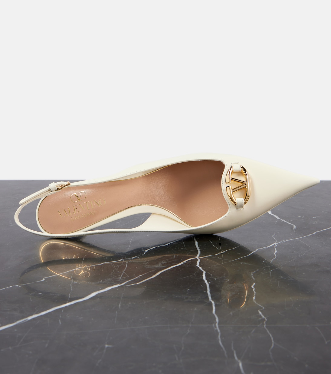 The Bold Edition VLogo 60 slingback pumps | Valentino Garavani