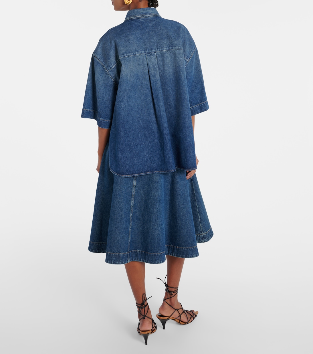 Camisa Mahsha de denim | Khaite