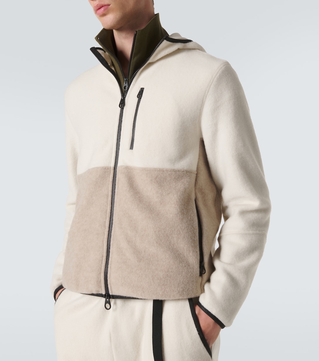 Chaqueta con capucha de cachemir | Loro Piana