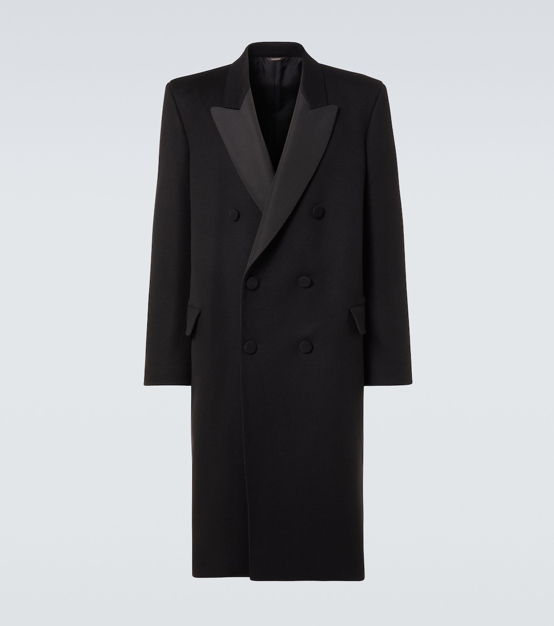 Renato double-breasted cashmere coat | Loro Piana