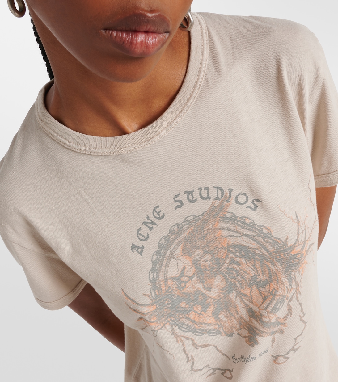 Camiseta Etza de jersey de algodón | Acne Studios